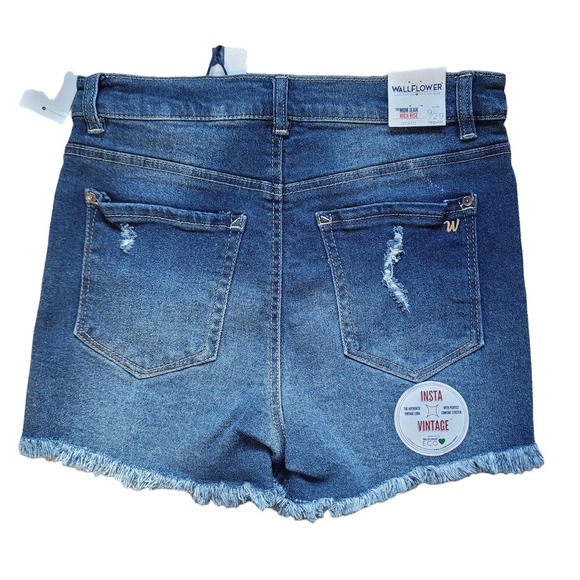 Wallflower The Mom Jean Shorts Size 9 NWT - Picture 4 of 8